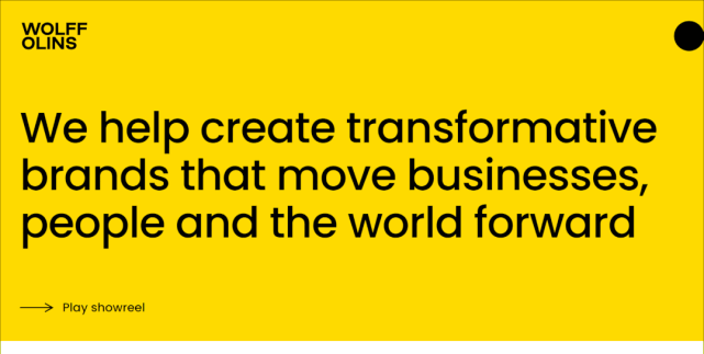 看看wolff olins的官网,你可能会有新的思路.