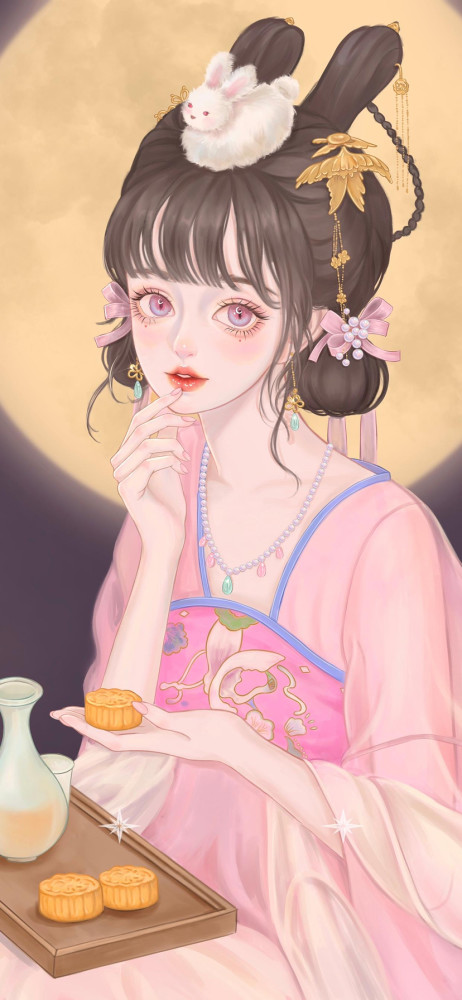 壁纸|古风手绘漫画_腾讯新闻