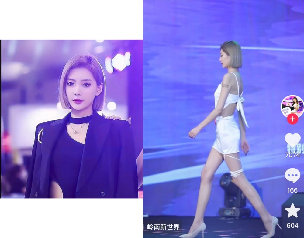 凯迪拉克每次车展都以车模质量出名,尤其近日爆火网络的小姐姐宋楠,据