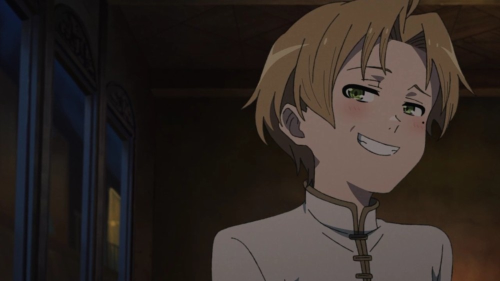 无职转生鲁迪根据人神的指示见到了爱夏爱夏得知了鲁迪的爱好