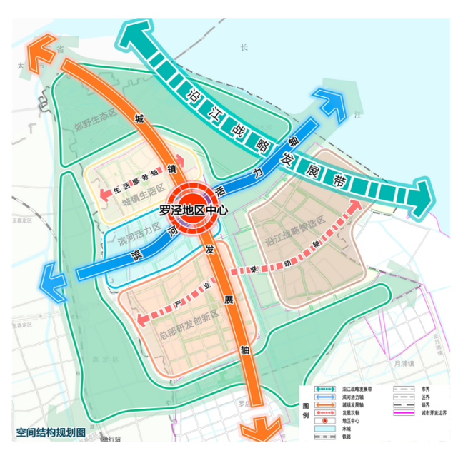江海畔,沪苏融,上海"北大门"这个镇的国土空间总体规划(2021-2035)》