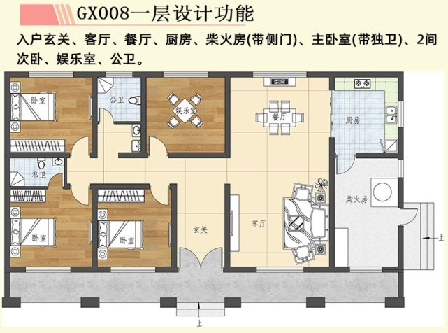 北方農村自建養老房能建什麼樣的房子3套圖紙看喜歡哪一套