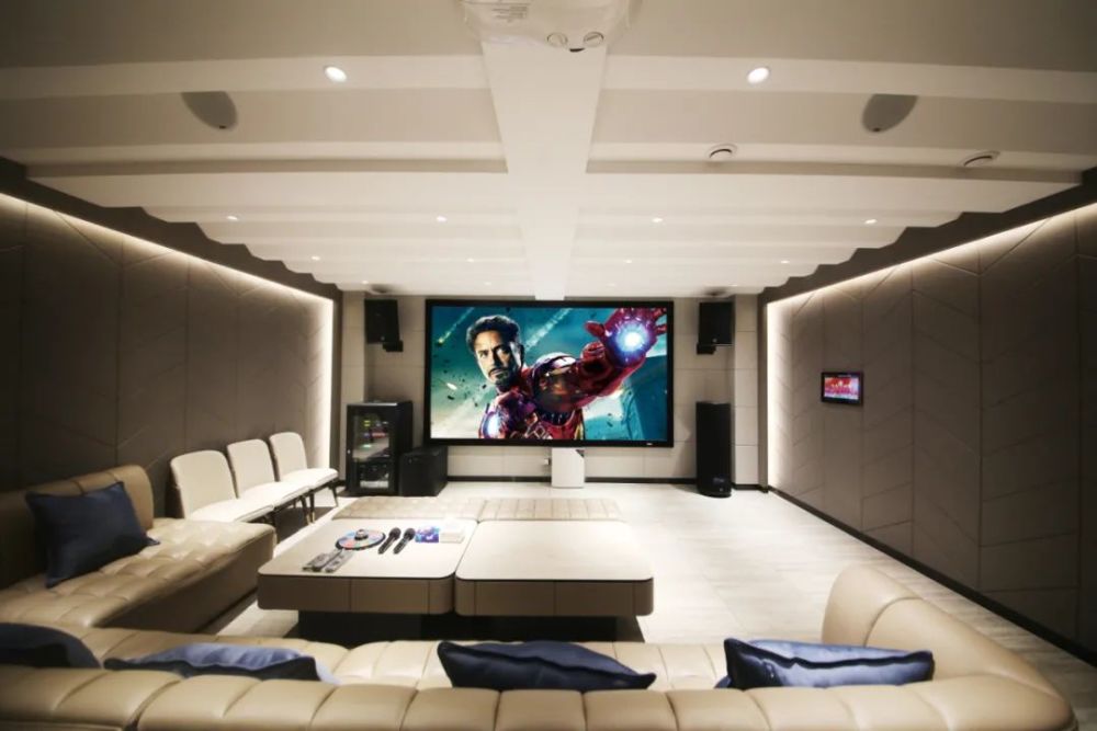 案例|别墅地下室多功能定制私家影院 佛山三水爱伦堡别墅影院赏析