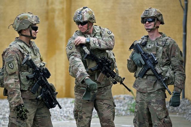 驻伊拉克美军 图源:人民视觉