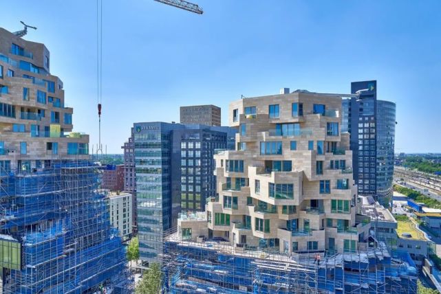 拭目以待:阿姆斯特丹又一地标建筑valley即将完工/mvrdv