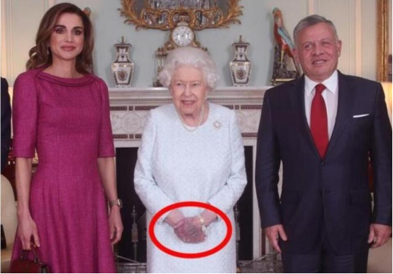 95岁英国女王病后首次露面!一双"紫手"骇人,王子当众说出实情