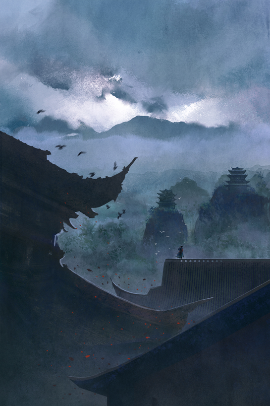 荣获中国动漫金龙奖银奖的江湖故人带你走进水墨意境的江湖