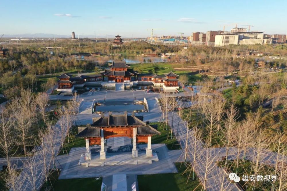 航拍悦容公园,带你一起去游览._腾讯新闻