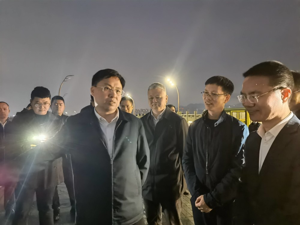 市领导赴温州生态园督查河道整治情况