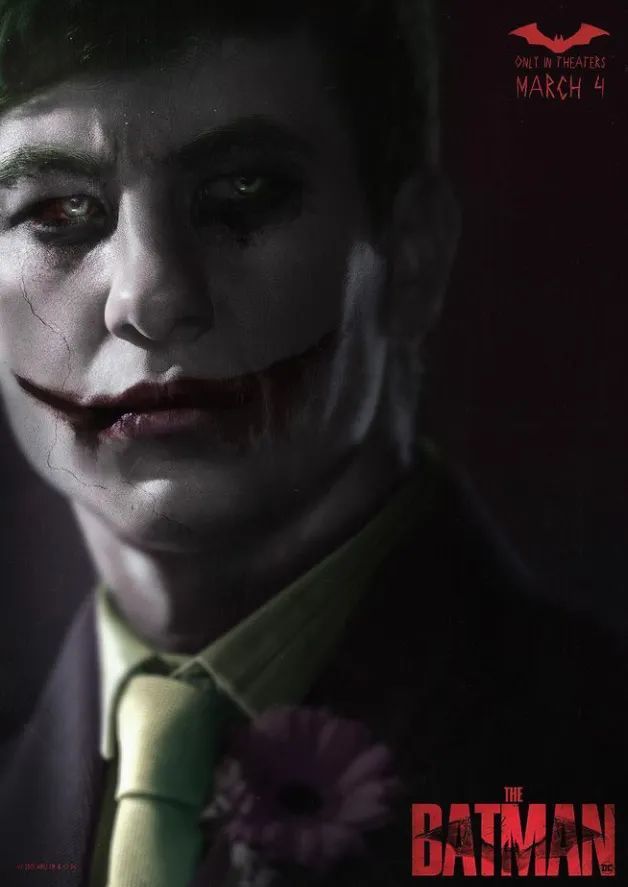 新《蝙蝠侠》系列中的小丑竟然真的是他?