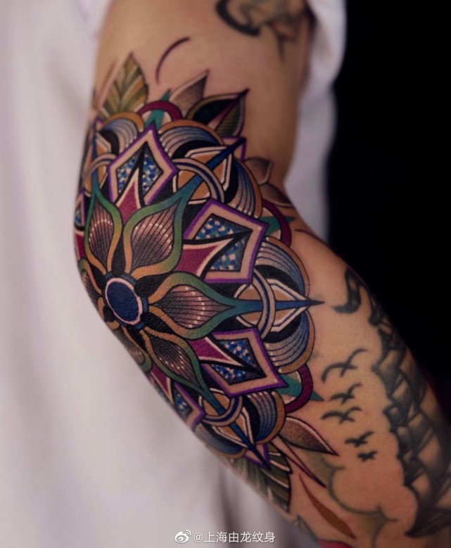 梵花纹身图案和寓意