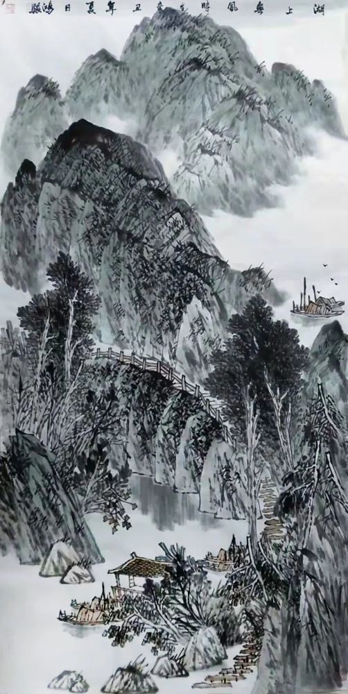 67孙鸿骏丹青追梦水墨本色中国当代书画名家个人云展览