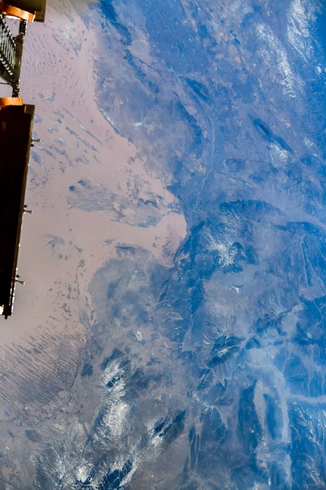 宇航员王亚平拍摄的地球大片(图9)