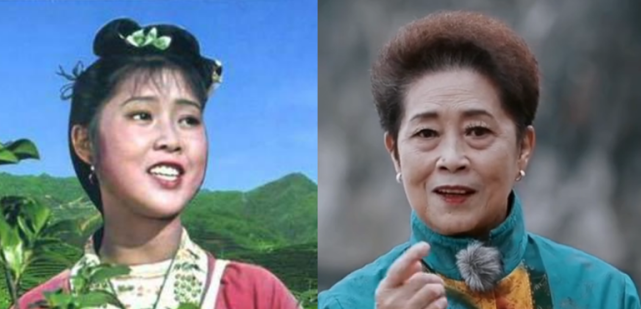 78岁演员黄婉秋近况曝光妆容精致戴银耳环出演刘三姐60年