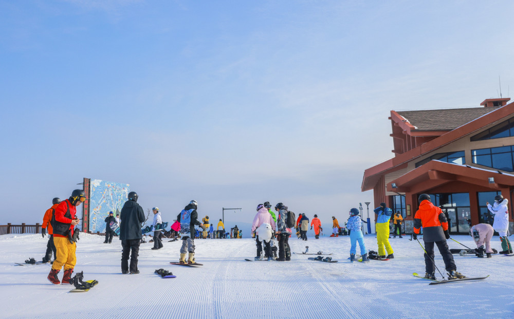 好梦林水滑雪场图片