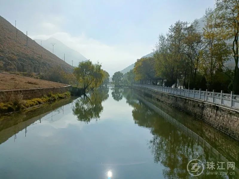 美丽曲靖以礼河初冬美景入画来