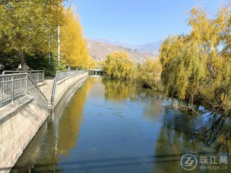 美丽曲靖以礼河初冬美景入画来