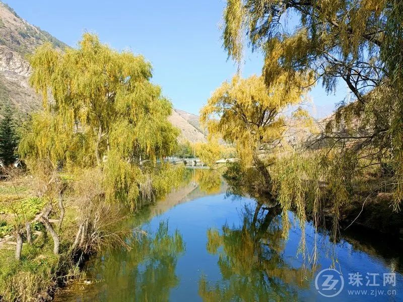 美丽曲靖以礼河初冬美景入画来