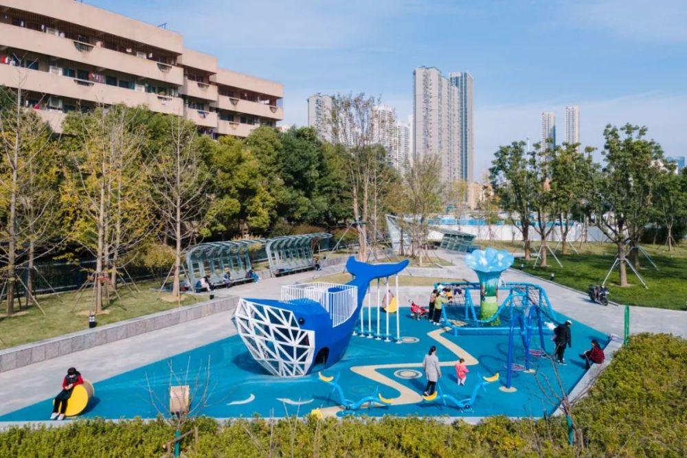 绝了武汉新增一批超有意思的口袋公园有你家附近吗