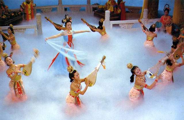 嫦娥仙黑狐妖杏仙美86版西游记里的舞蹈每一段都惊艳