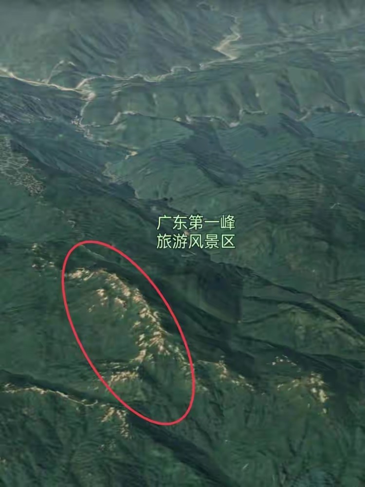 廣東清遠山路十八彎三維地圖看懂廣東第一峰