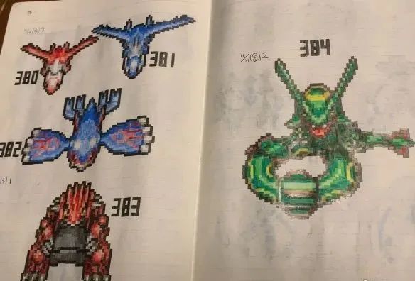 而且因为当时还是gameboy时期,所以画面还是马赛克风格,@regidragom