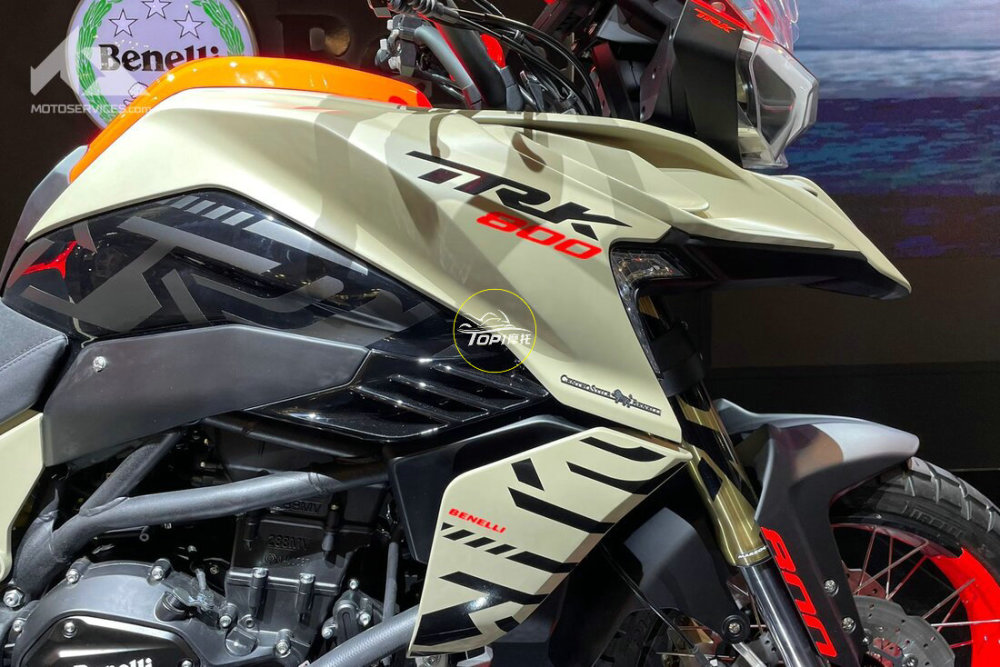 意大利米兰车展丨贝纳利trk800正式亮相 颜值即是正义