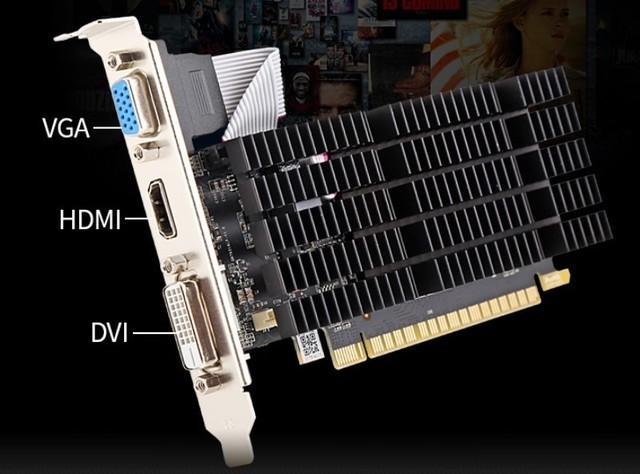 昂达gt730k典范4gd3-s静音版显卡上新