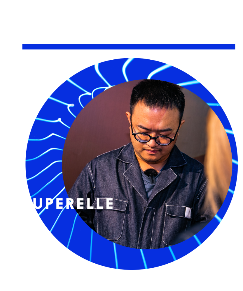 为了更好的了解到虚拟时尚,superelle还邀请了青甲科技创始人郑琦先生