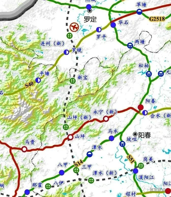 好消息信宜又一条高速途经新宝等乡镇