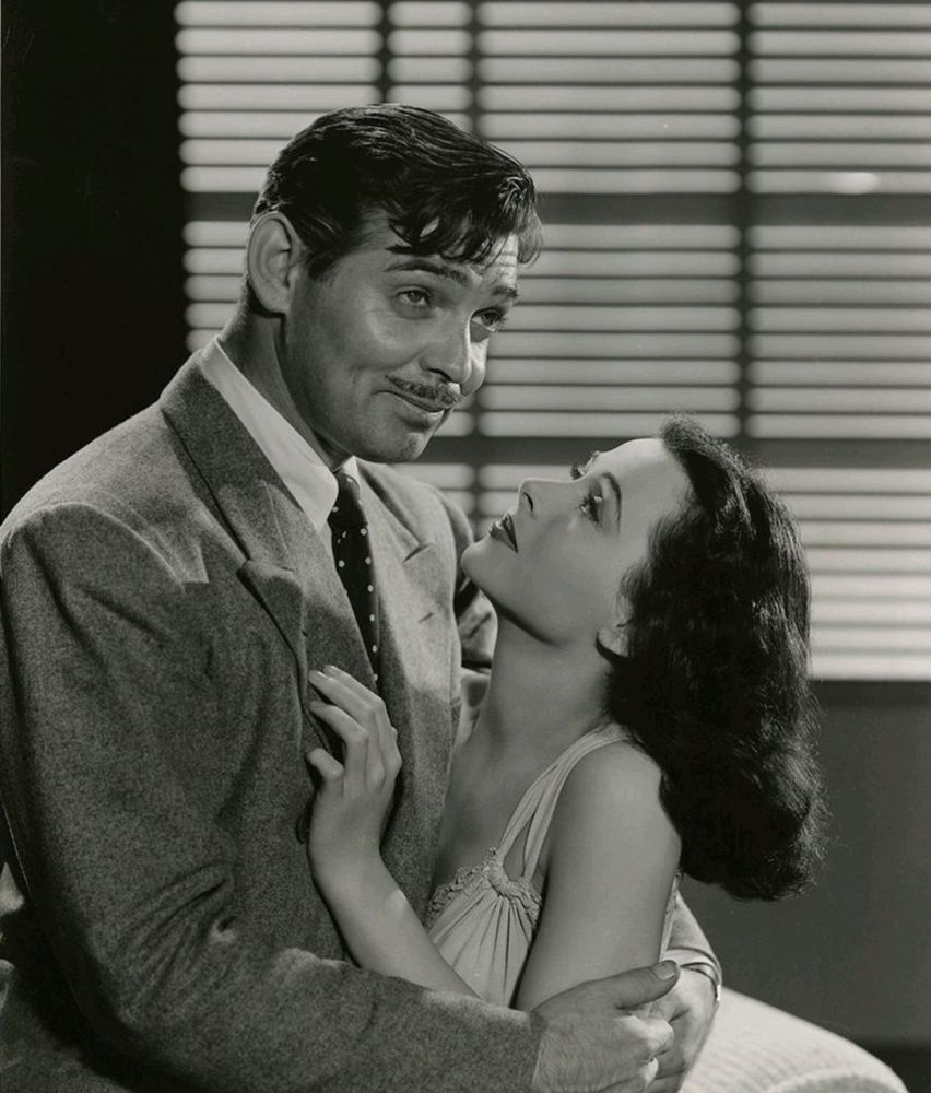 第一次看到海蒂与盖博的剧照时,我还以为费雯丽跟盖博还拍过另外一部