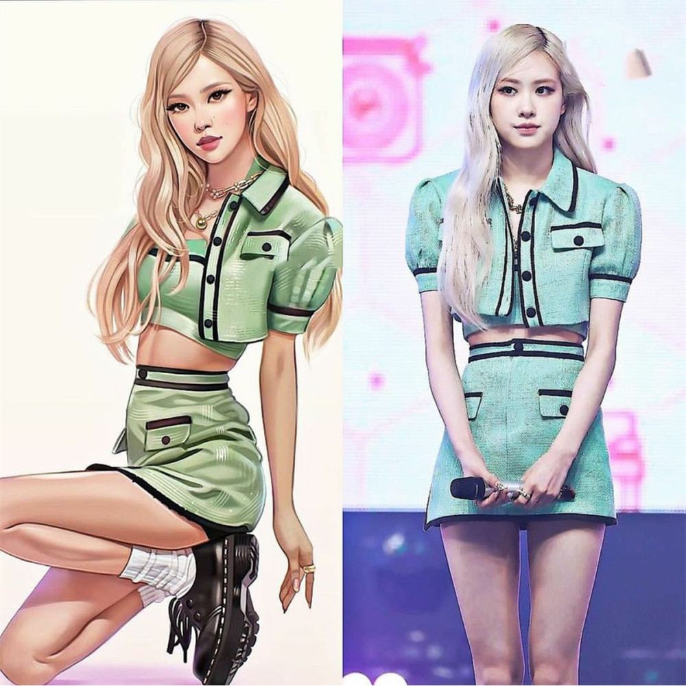 当二次元形象的明星变成了三次元的真实模样,反差之下是否会失望