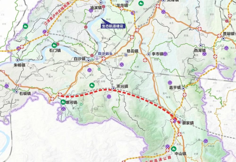 江津将新建两条高速公路,连接白沙,永兴…_腾讯新闻