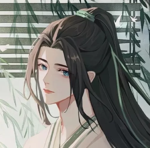 一眼心动的古风男头多情只有春庭月犹为离人照落花