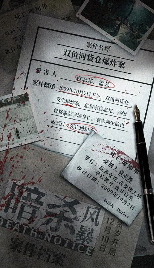 暗杀风暴案件档案曝光警界败类被炸身亡