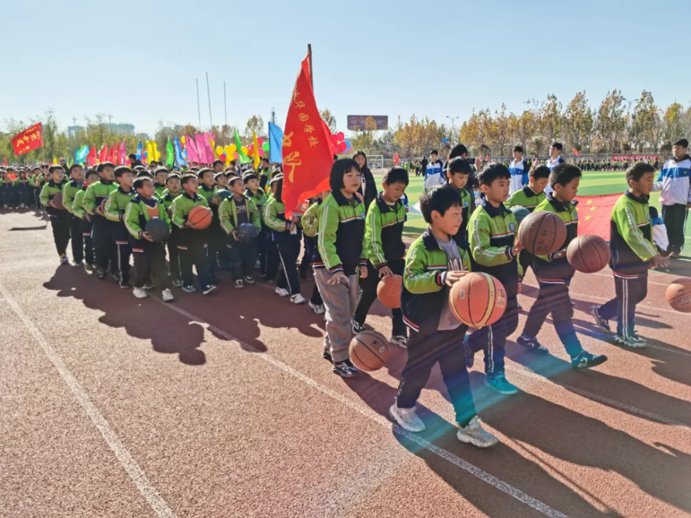 內黃縣清華園學校冬季運動會隆重開幕!