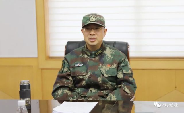 11月24日上午,三门峡军分区大校司令员于鹏,战备建设