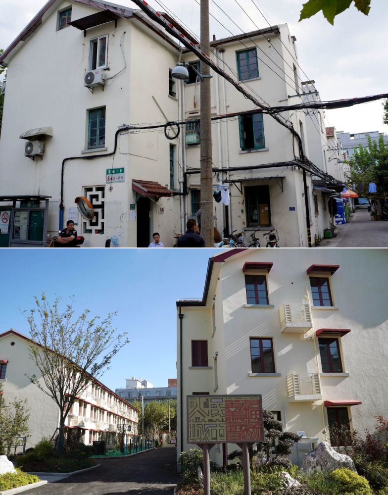 新华全媒丨70岁曹杨一村脱胎换骨居民回搬喜提新生活