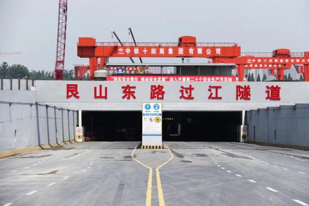 艮山东路过江隧道预计年底双线洞通