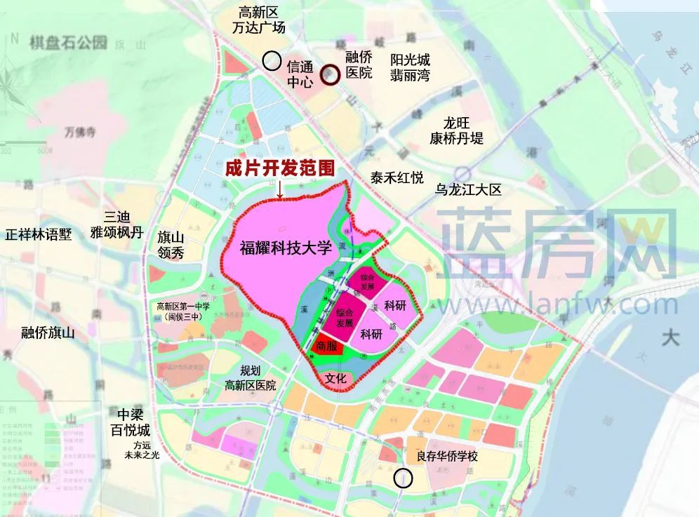 福州闽侯南屿2020规划图片