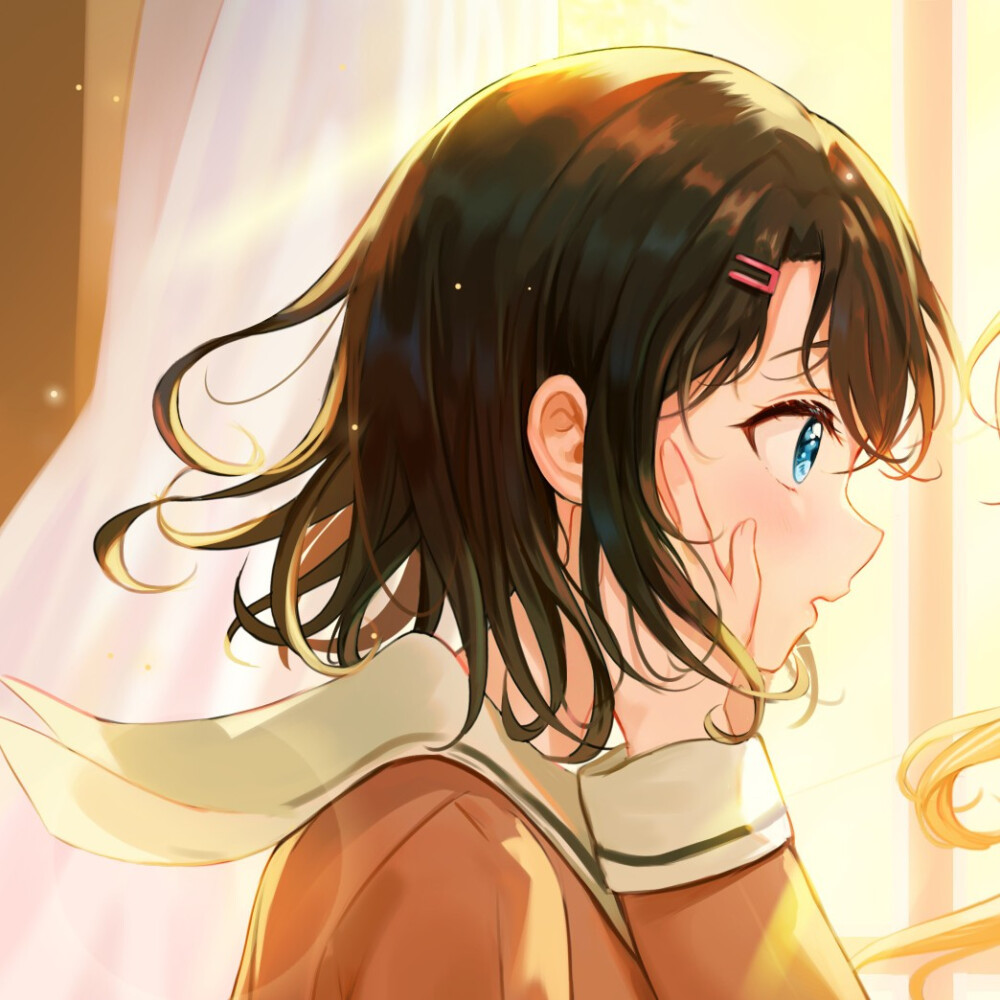 动漫姐妹头我们心有灵犀到连放对方的鸽子都那么默契