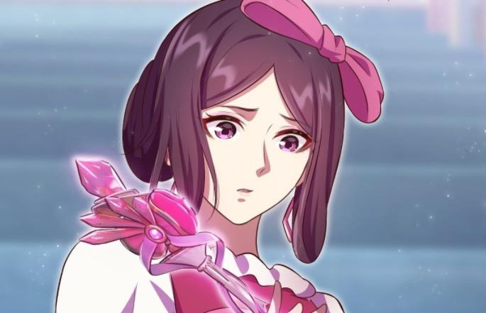 叶罗丽黑香菱将自己的花月宝杖借给菲灵以便菲灵解锁命运秘密