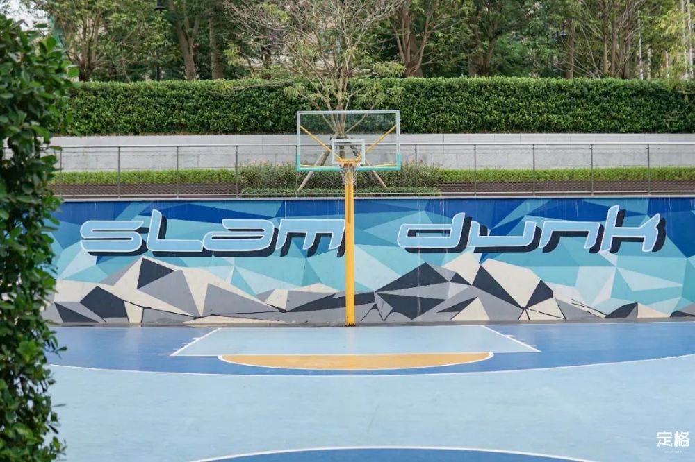 涂鸦篮球场