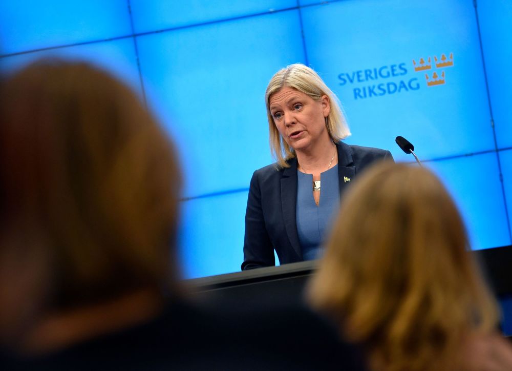当选不到8小时,瑞典首位女首相就宣布辞职