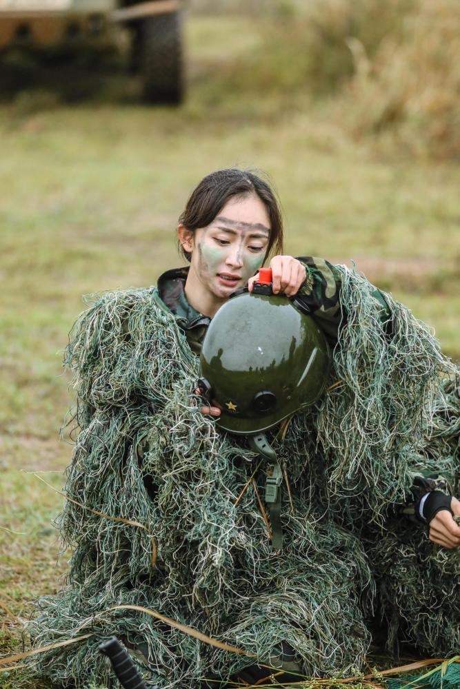 英姿飒爽的7位女星 演军人只服她们 高颜值不说 最具军人气质 腾讯新闻