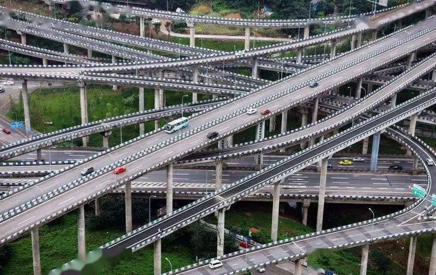 重庆最高的立交桥图片