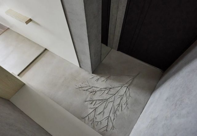 85㎡极简毛坯风,只要设计得好,水泥墙也有高级感!