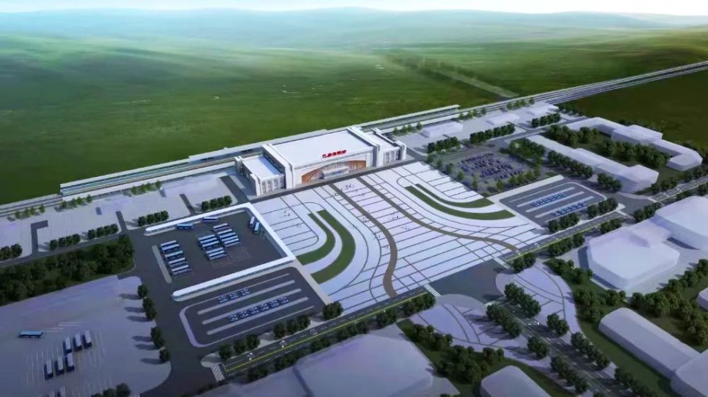 看银巴高铁巴彦浩特和巴润别立火车站未来可能会这样