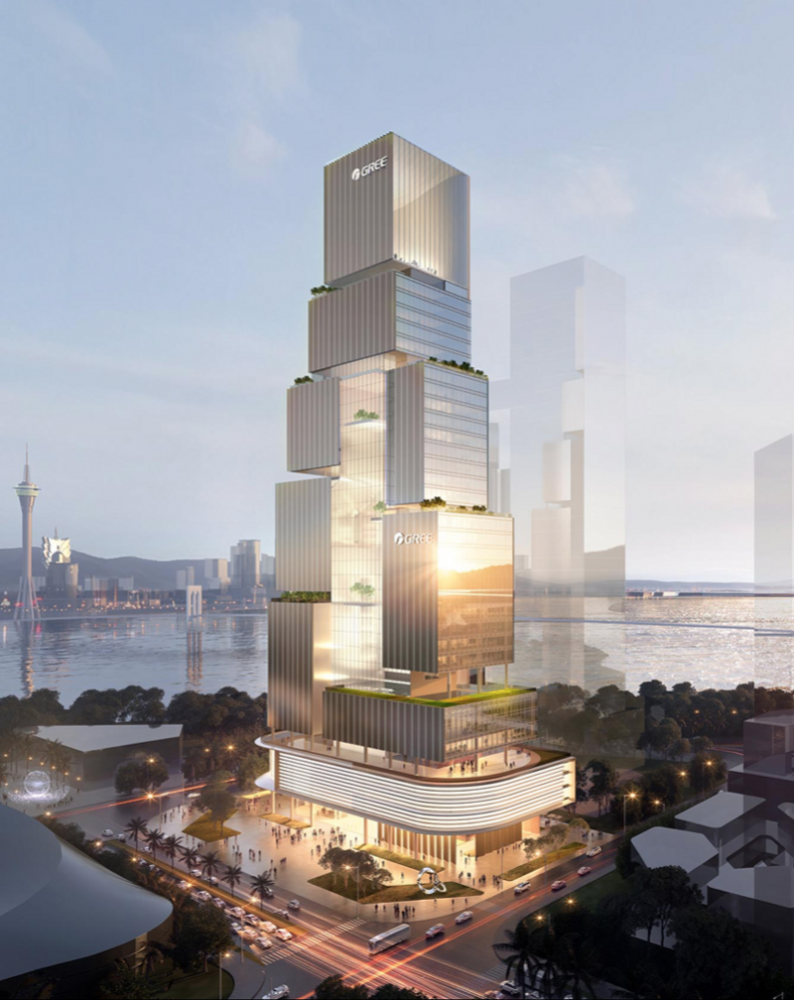 格力电器横琴总部大厦效果图曝光网友满满的未来风格