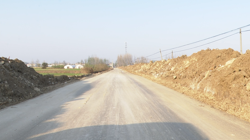 原创颍上县盛堂乡拓宽乡村路百姓生产生活更便捷